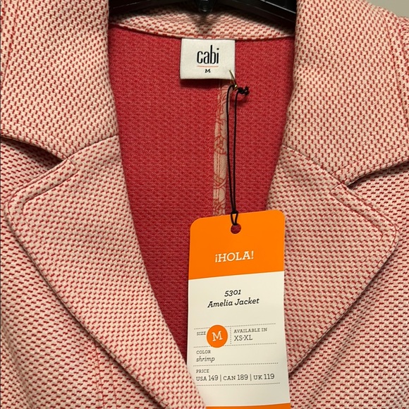 Chico's Pink Tailored Blazer - Picture 2 of 4